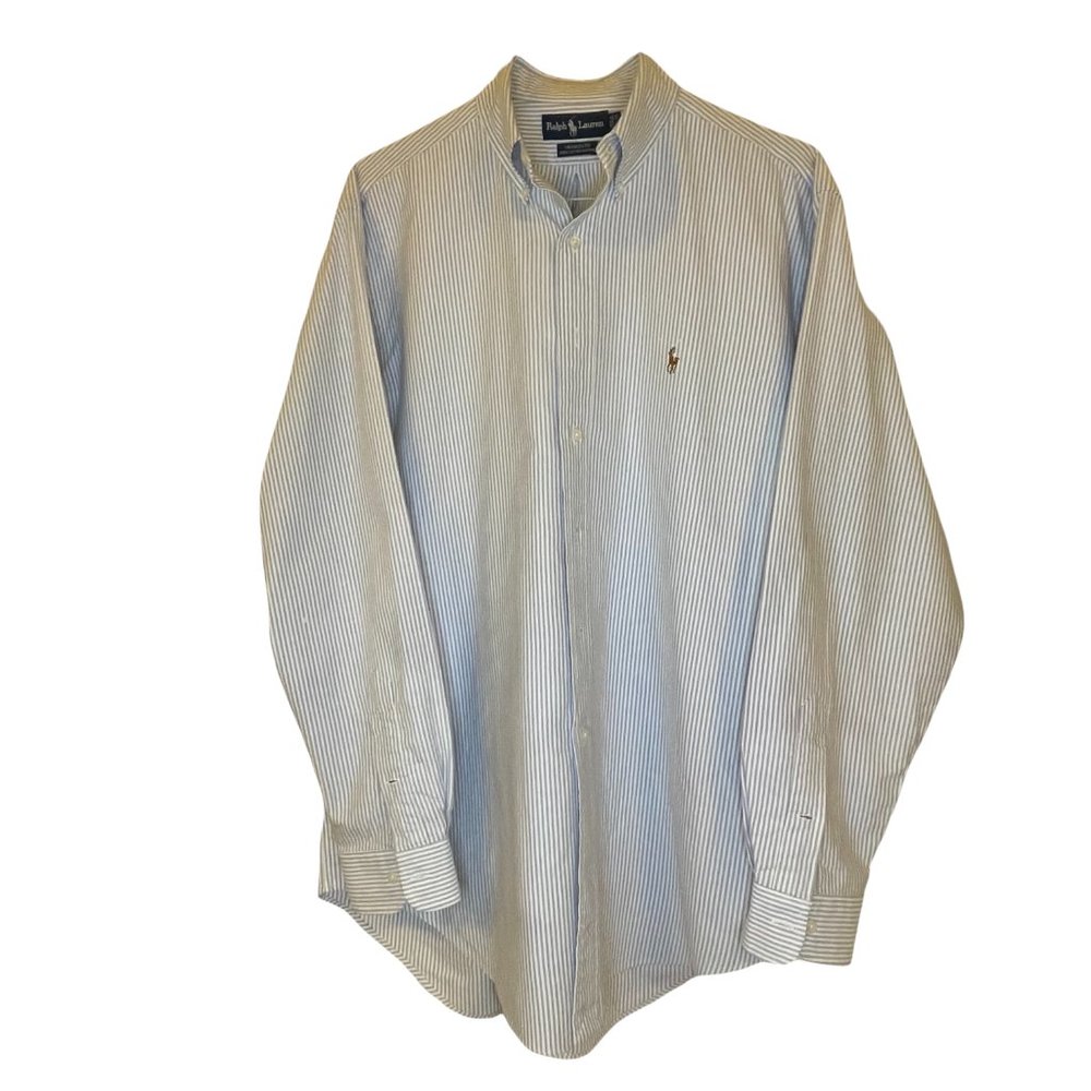 Polo by Ralph Lauren,  dress shirt, 16.5, 35 100% cotton.